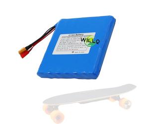 WILLQ Batterie Rechange pour Scooter électrique 25,2V 4Ah 5Ah 6Ah, Batterie Lithium 24V 4000mAh 5000mAh 6000mAh, kit de Rechange pour Hoverboard Small Fish Board,25.2v5ah