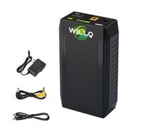 WILLQ Batterie Rechargeable 12V 18000mAh, 23400mAh 28800mAh, Portable, avec Sortie DC 5V/9V/12V Batterie Lithium-ION pour Bande LED, caméra de Surveillance, routeur ou Tire-Lait,12v28800mah