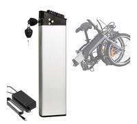 WILLQ Batterie vélo électrique 48V 10,4Ah 11,6Ah 12,8Ah 13,6Ah 14Ah intégrée dans Un Bloc-Batterie Lithium-ION avec Port décharge à 5 Broches pour Moteur VTT Pliant de 250 à 700W,48v,14Ah