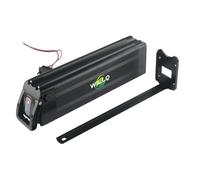 WILLQ Batterie vélo électrique 48V 10Ah 15Ah 20Ah Batterie au Lithium avec BMS 30 A, verrou de sécurité et indicateur LED, Compatible avec Les contrôleurs de vélos électriques 48V,48v10ah