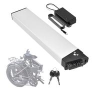 WILLQ Batterie vélo électrique Pliant 48 Volts 36 Volts 36V 10Ah 12,5Ah 15Ah 17,5Ah Batterie intégrée pour Trottinette électrique 48V 10,4Ah 12Ah 14Ah Batteries Lithium Remplacement,48v10.4ah