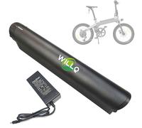 WILLQ Batteries au Lithium Amovibles de 36V 48V 14Ah cachées à l'intérieur de la Batterie d'ebike pour Le kit de Conversion de Moteur de Bicyclette de 0-672Wh,36v14ah