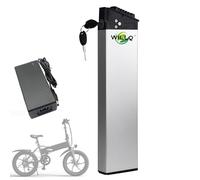 WILLQ Batteries Remplacement pour Scooter Lithium 36V 10,4Ah, 12,5Ah, 15Ah 17,5Ah et 48V 10,4Ah 12,8Ah 14Ah avec Port à 5 Broches pour kit Moteur de vélo 0-700W,36v17.5ah