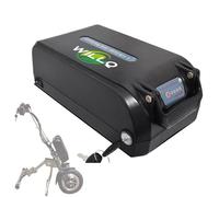 WILLQ Dispositif Traction pour Fauteuil Roulant 36V 48V Batterie Lithium-ION 13Ah 15,6Ah 18,2Ah 20,8Ah 23,4Ah pour Accessoire de Fauteuil Roulant électrique 0-900W,240mm 48v13ah