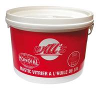 Den Braven Mastic vitrier WILL'S à l'huile de lin Seau 5 kg