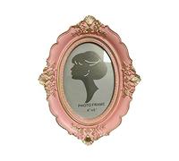 Willump Cadre photo ovale 10 x 14 cm Barocco 10 x 14 cm Cadre photo pour image 4 par 6 en or pour écran mural et de table