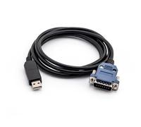 Willwewon FT232RL Câble adaptateur série USB vers DB15 1,8 m, câble de programmation RS232 mâle à 15 broches pour servomoteurs YOKOGAWA, automatisation industrielle