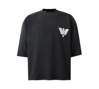Willy Chavarria - Buffalo Tee - Homme - Tops - Noir - Taille: M