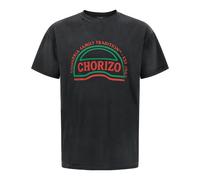 Willy Chavarria - Chorizo - Easy Tee - Homme - Tops - Noir - Taille: XL