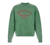 Willy Chavarria - Hooligan SweaT-shirt - Homme - Sweatshirts et sweats à capuche - Vert - Taille: S