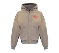 Willy Chavarria - Juggernaut Workwear Sweat à capuche - Homme - Vestes - Gris - Taille: S