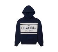 Willy Chavarria - Stripe Gilroy Sweat à capuche - Homme - Sweatshirts et sweats à capuche - Bleu - Taille: L