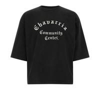 Willy Chavarria - T-shirt en coton - Homme - Tops - Noir - Taille: S