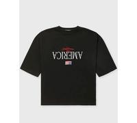 Willy Chavarria WELCOME TO AMERICA - BUFFALO TEE men Shortsleeves black taille: XL