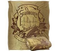 WILLY WONKA AND THE CHOCOLATE FACTORY 2023 Plaid Ultra Doux au Toucher 152 x 127 cm