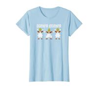 Willy Wonka and The Chocolate Factory Oompa Loompas T-Shirt, Femme, Bleu Céleste, L