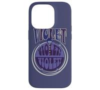 Willy Wonka and The Chocolate Factory Violet Logo Coque pour iPhone 14 Pro