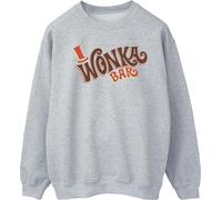 Willy Wonka - "Bar Logo" Sweat-shirt pour homme BI50560 (3XL) (Gris)