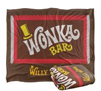 Willy Wonka Bar Plaid ultra doux au toucher soyeux - 152 x 127 cm