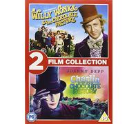Willy Wonka / Charlie The Chocolate Factory - Coffret 2 DVD - Import anglais - Warner Bros.