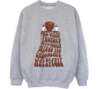 Willy Wonka - "Chocolate Waterfall" Sweatshirt für Jungen BI39536 (128) (Grau)
