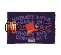Willy Wonka - Paillasson 40x60 - Nobody Ever Goes In Nobody Ever ...