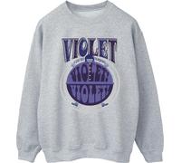 Willy Wonka - "Violet Turning Violet" Sweatshirt für Damen BI42493 (S) (Grau)