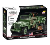 COBI Willys MB & Trailer - Executive Edition