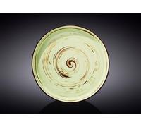 Wilmax Assiette, 23 cm, Vert pistache, Porcelaine, WL-669119/A