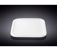 Wilmax Assiette à dessert carrée 20 x 20 cm Porcelaine WL-991227/A