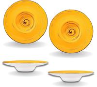 Wilmax Assiette creuse 24 cm Porcelaine 200 ml WL-669425/A2