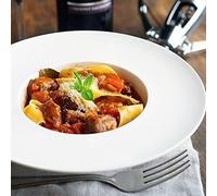 Wilmax Assiette creuse 25,5 cm en porcelaine de qualité supérieure 600 ml WL-991187/A