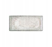 Wilmax - Assiette décorative - 1 pièce - 33 x 15 cm - Plat rectangulaire en porcelaine - Plate - Lavable au lave-vaisselle - Assiette à petit-déjeuner - Assiette à dessert