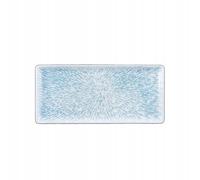 Wilmax - Assiette décorative - 1 pièce - 33 x 15 cm - rectangulaire en porcelaine - Plate - Lavable au lave-vaisselle - à petit-déjeuner - à dessert