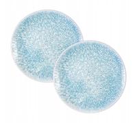 Wilmax - Assiette décorative - 2 pièces - Ø25cm - Assiette à dessert en porcelaine - Plate - Lavable au lave-vaisselle - Assiette à petit-déjeuner - Assiette à dessert