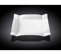 Wilmax Assiette plate, carrée, 25 x 25 cm, Collection Emily, WL-991232/A