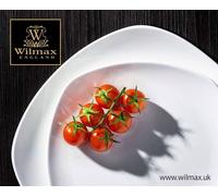 Wilmax Assiette plate, carrée, 27 x 27 cm, WL-991221/A