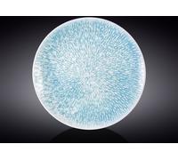 Wilmax Assiette plate coupe, 27 cm, Bleu corail - WL-671606/A