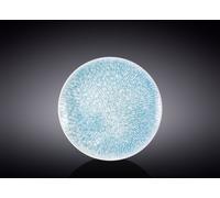 Wilmax Assiette plate Coupe en porcelaine, ronde, 17 cm, décor graphique, WL-671601/A
