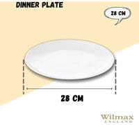 Wilmax assiette plate, ronde, 28 cm, WL-991352/A