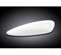 Wilmax Assiette triangulaire, 36 cm, Porcelaine, WL-992801/A