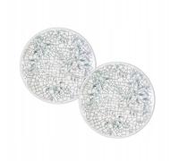 Wilmax - Assiettes décoratives - 2 pièces - Ø 17 cm - à dessert en porcelaine - Plate - Lavables au lave-vaisselle - à petit-déjeuner - Assiettes à dessert