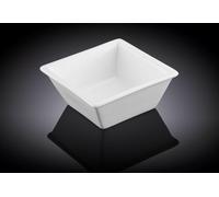 Wilmax Bol carré 7,5 cm Porcelaine pour dips & accompagnements WL-992546/A