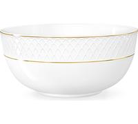 Wilmax bol en porcelaine avec bord doré, 18 cm, set de 2, WL-880102369/A2