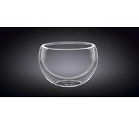 Wilmax Bol en verre à double paroi, 80 ml, WL-888751/A