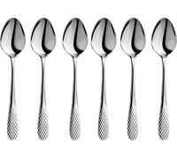 Wilmax cuillère à café et à thé 14 cm acier inoxydable, set de 6 pièces - WL-999203/6C