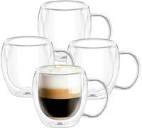 Wilmax Double Wall Cup 250 ml 4er Set WL-888746/A4