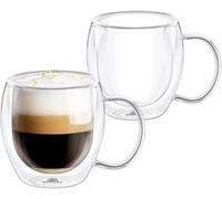 Wilmax Double Wall Mug Set 2 pièces 500 ml verre résistant à la chaleur WL-888749/A2