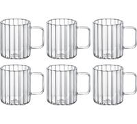 Wilmax gobelet rainuré, 150 ml, set de 6, WL-888613/A6
