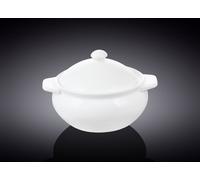 Wilmax plat à four avec couvercle, 620 ml, Porcelaine, WL-997015/1C